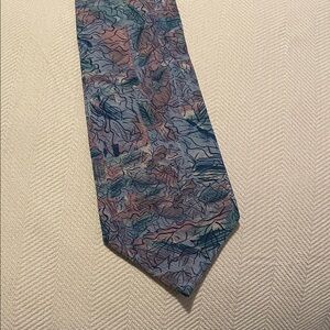 Cerruti 1881 Abstract Patterned Men's Tie NWT